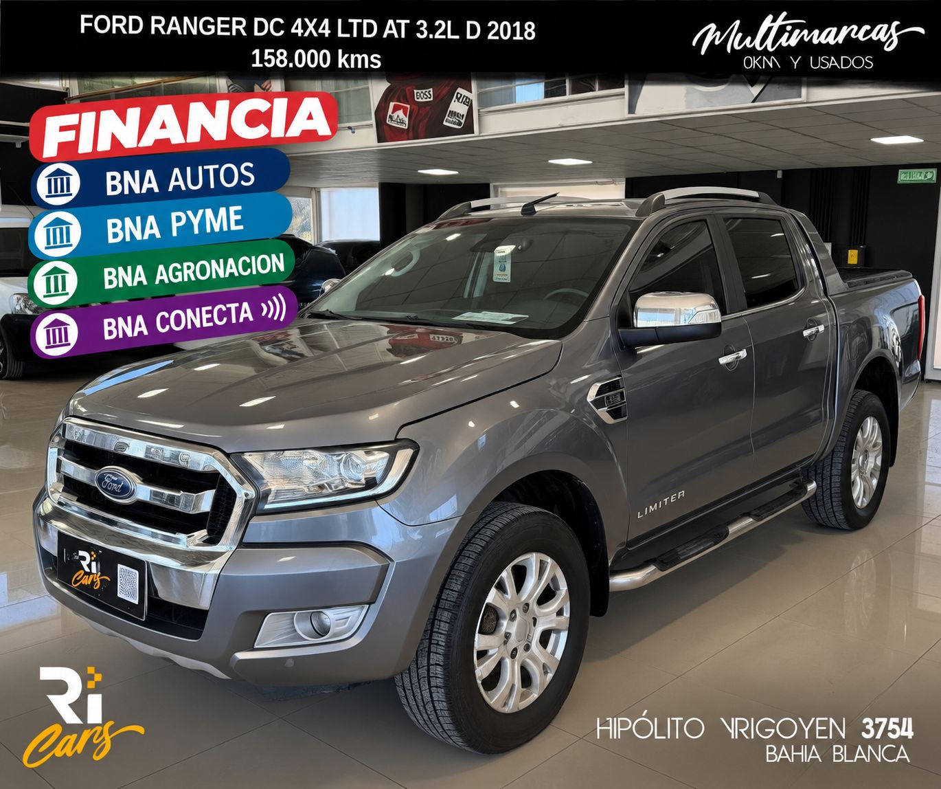 Ford RANGER DC 4X4 LTD AT 3.2L D